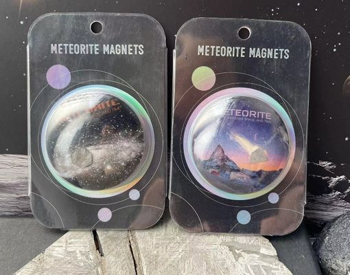 Casa frigorifero Magnete Meteorite di ferro Starry Space Walk Stardust Shooting Star