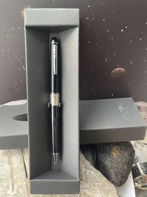Space Executive Office Meteorite Fountain Pen Set Black Fountain Pen Gel Tipo di inchiostro