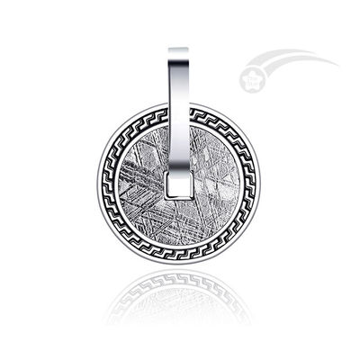 25mm Donut Meteorite Gioielli in acciaio inossidabile Pendente di moda