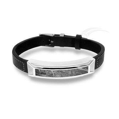 Braccialetto da uomo in pelle vera Regolabile Unisex Comodo