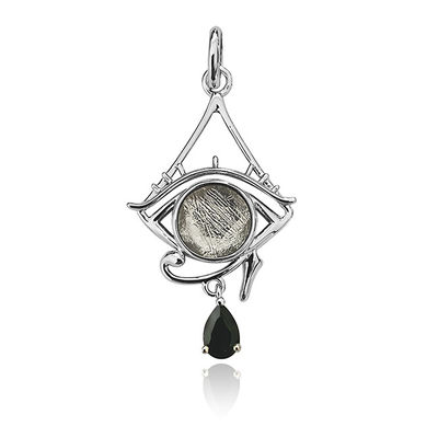 Unico pendente in argento sterlina 925 con un modello senza pari
